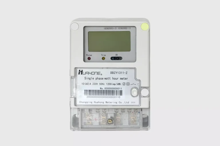 Single Phase Electronic Watt Hour Meter