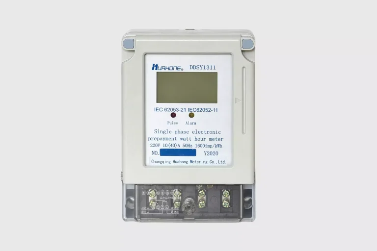 Single Phase Electronic Prepayment Watt Hour Meter