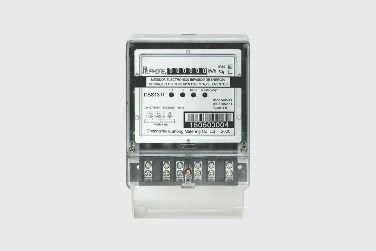 Two Phase Three Wire Electronic Energy Meter