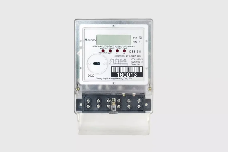 Two Phase Three Wire Electronic Energy Meter
